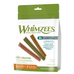 WHIMZEES Stix Dental Chews - Large For Dogs 40-60 Lbs