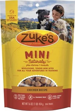 Zuke's Mini Naturals Chicken Treats For Dogs