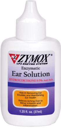 Zymox Enzymatic Ear Solution With 0.5% Hydrocortisone For Dogs