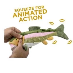 Tall Tails Animated Trout Toy For Dogs