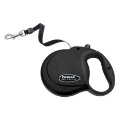 Coastal Pet Products Power Walker Dog Retractable Leash In Black